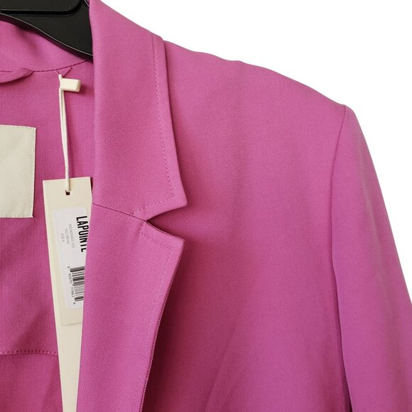 NEW Lapointe Lightweight Wool Tailoring Single Breasted Blazer Orchid Purple - Picture 11 of 16